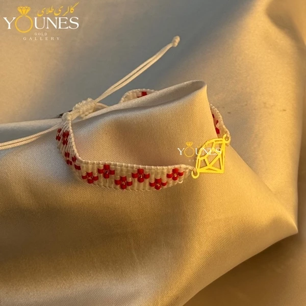 دستبند میوکی الماس طلا